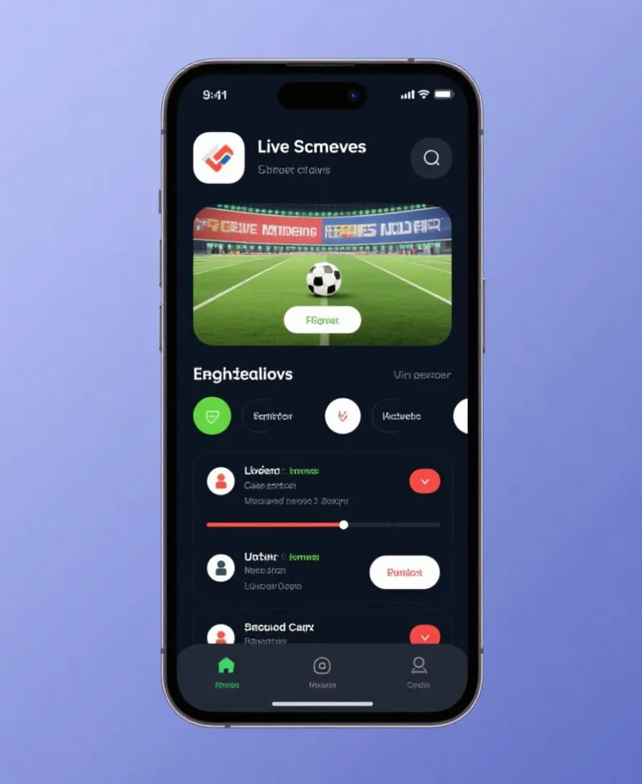 体育客户端与赛事信息展示